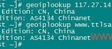 geoiplookup查询IP地址的地理位置信息-主机测评网